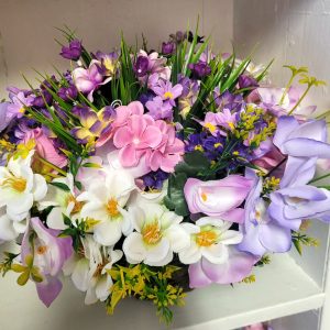 luxury artificial hanging basket